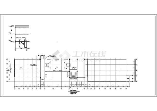 日处理300吨小麦制粉车间面粉厂建筑cad设计施工图