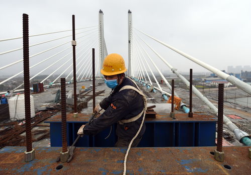 安徽巢湖跨裕溪河大桥加紧建设